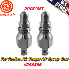 Spray Foam Gun fluid Valve Kit 246356 For Fusion Air Purge AP Spray Gun 2pcs