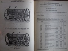 McCormick Deering Hoosier Empire Kentucky grain drill corn planter parts manual