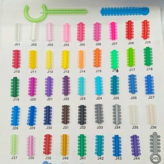1000Pcs Dental Orthodontic Ligature Ties Elastic Rubber Bands For Brackets Brace
