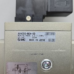 Smc AV4000 Soft Start-Up Valve 1/2″ Npt 0.2~1.0 MPa 24 Vdc AV4000-N04-5D New