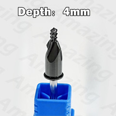 Dental Initial Drill Guide Pilot Side Cut Digital Guide Drill DLC Coated