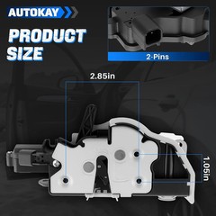 Front Left Door Lock Actuator for Ford F-150 F-250 F-350 F-450 F-550 2015-2022