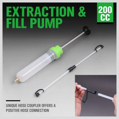 200Cc Fluid Extractor, Extraction & Fill Pump, Fluid Syringe Pump Manual Suction