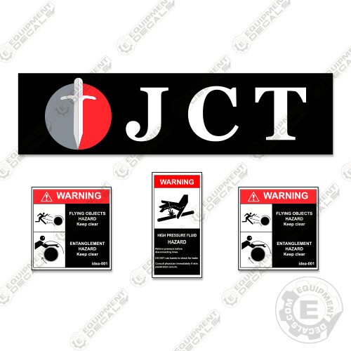 Fits JCT Blade Box Decal Kit – 7 YEAR 3M VINYL!