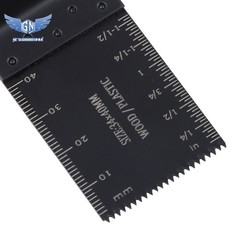 100Pcs Universal Oscillating Saw Blades Quick Release Multi Tool Blades Kits