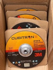 3M Cubitron II (9″ x 1/4″ x 5/8-11) 36 Depressed Center Grinding Wheel, 87153-Q