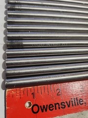 TI-6AL-4V ELI Titanium Round Rod .375″ dia X 12″+ Inches Long, Medical Grade