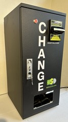 Bill 2 Coin Front Load Quarter Change Machine – With Stacker – $750 Qtr Capacity