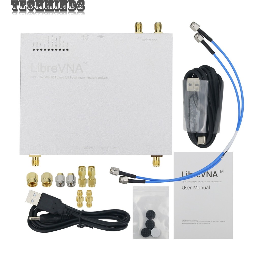 LibreVNA Antenna Analyzer 100K-6GHz USB Based Vector Network Analyzer For Radios