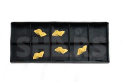SHARS 5PCS NT 2R TIN CARBIDE INSERT RIGHT HAND NEW !{