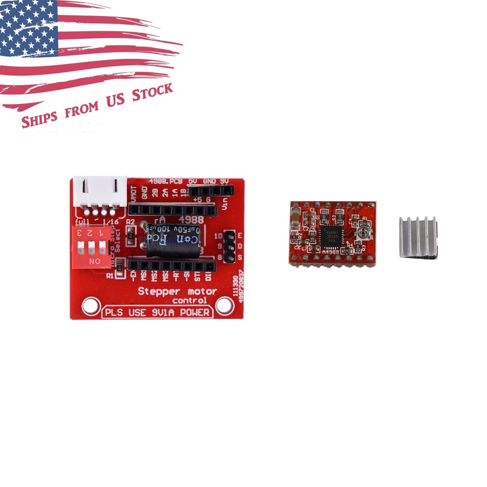 A4988 3D Printer Stepper Motor Driver Controller with Expansion Board
