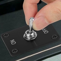 2set Toggle SWITCH ON/OFF Heavy Duty 15A 250V SPST 2Terminal Car Boat Waterproof