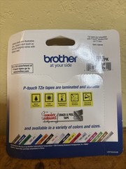 New Genuine Brother P-Touch TZe-231 2PK Black on White Tape