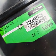 New One SECOP Compressors SC12CLX.2 115V R404a/R507 LBP/MBP 1/2 HP