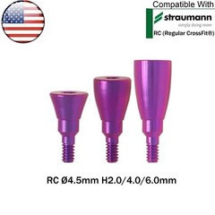 US Dental Healing Abutment NC/RC Closure Caps Compatible Straumann ITI BL/BLT