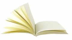 Red Co. B6 Journal Refill Book Matte Ivory Unlined Plain Paper 120 Sheets, 5″x7″