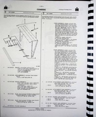 IH International 91 Combine Parts Manual Catalog & Attachments