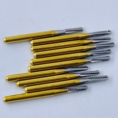 Dental Tungsten Steel Carbide Crown Metal Cutting Burs For High Speed FG-1957