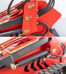 2645Lbs PRO-Dual-Levers 3-Pumps Auto-Self-Leveling Tracked 23HP Skid Steer EPA
