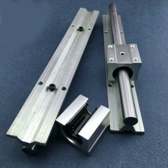 Linear Rail 1500mm Linear Guide with 2pcs Linear Slide Rail and 4pcs Carriage Be