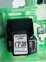Fujikura CT-30 High Precision Fiber Optic Cleaver w/ Case, Serial No. 178339