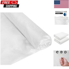 2 Pack 6 oz Fiberglass Cloth, 12 Feet x 50 Inches Woven E-Glass Plain Weave Fabr