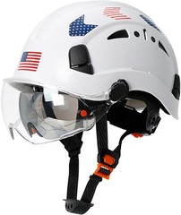 Hardhats size range from 53-63cm/ 20.86-24.80 inch, White Hard Hat With…