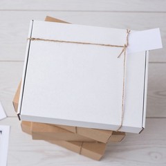 12 x 12 x 2″ White Literature Mailers ECT-32B 50/Case