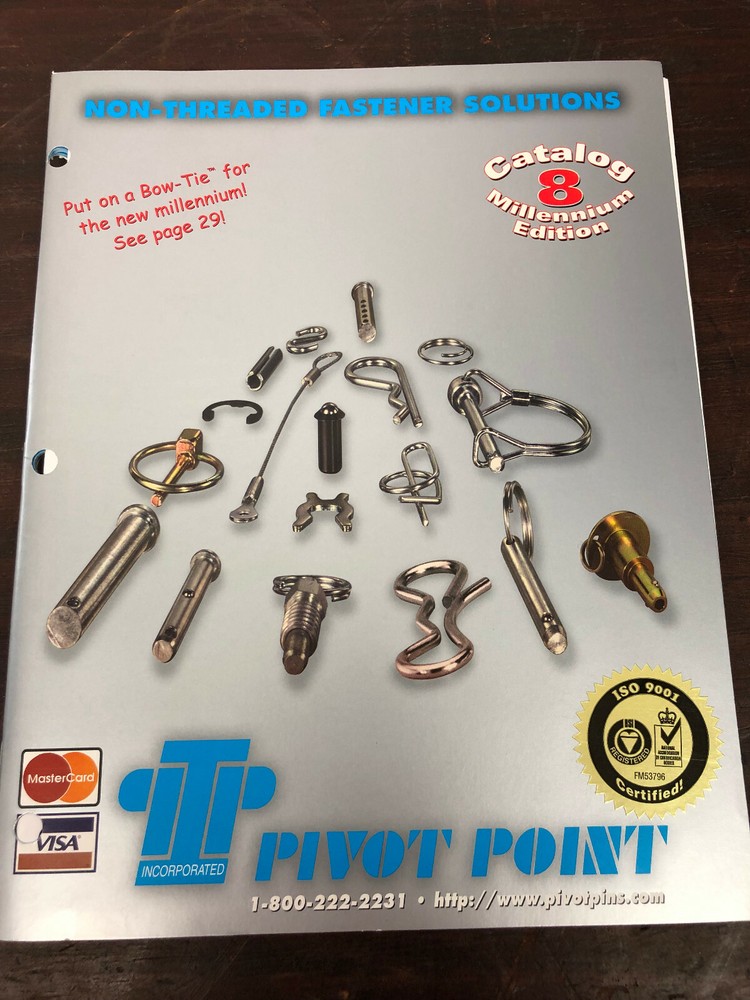 1999 Pivot Point Non-Threaded Fastener Solutions Catalog