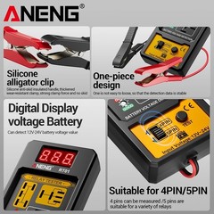 ANENG 12V Car Relay Tester Automotive Diagnostic Tool Electronic Battery Checker