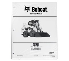 Bobcat S530 Skid Steer Loader Service Manual Shop Repair Book – 6990673