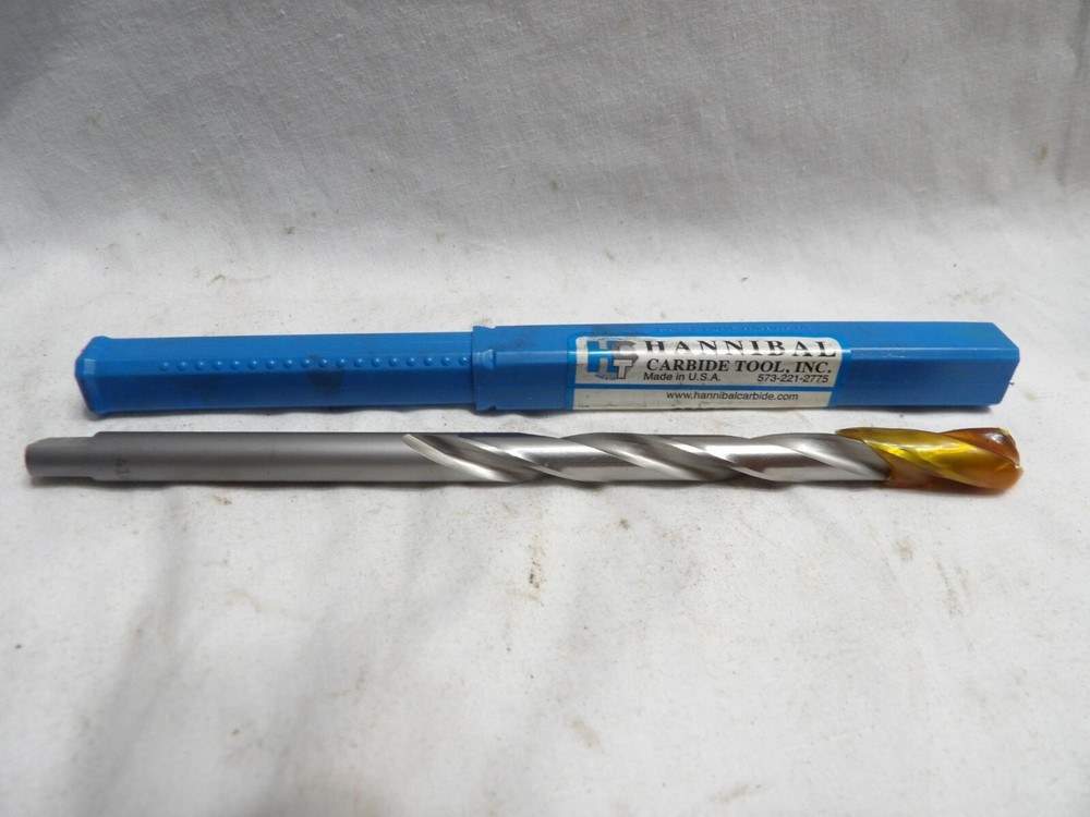Hannibal Carbide Tool 8.5mm Carbide Tip Drill Bit 630085 (Made in the USA)