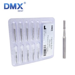 DMXDENT Dental Burs FG 1957 1958 Crown Metal Cutting Tungsten Carbide High Speed