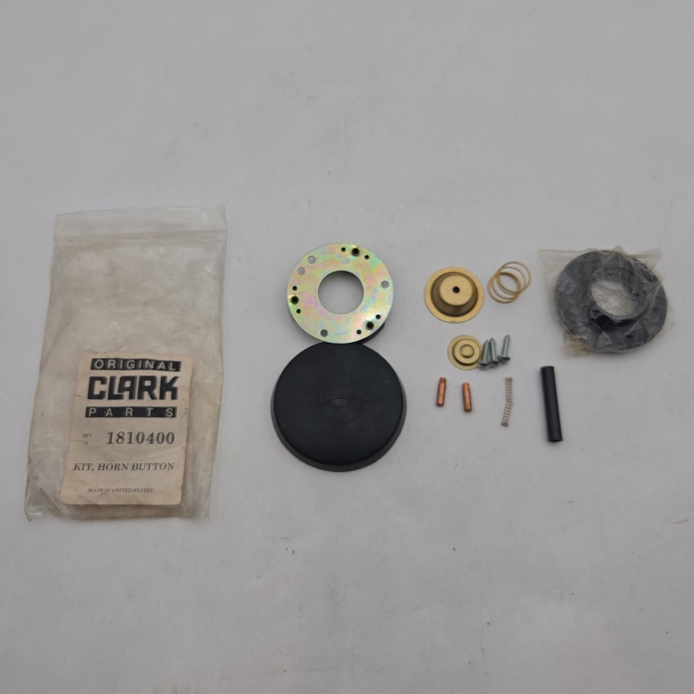 Clark Forklift Horn Button Kit – 1810400 – Black Button Replacement