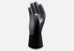 SHOWA ATLAS FIT 370 BLACK NITRILE GARDENING WORK GLOVES (SM, M, L, XL) 24 pair