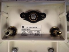 Clean GE AC Contactor Unit # 55C682247G6 400 Amp 7.2KV 60HZ