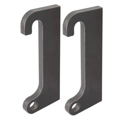 1 Pair Blank Quick Attach Loader Mounts For Cat IT28 Loader mounts Steel