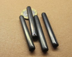 Steel Coiled Spring Pin, 1/4″ Dia x 2.00″ Length, 25 pcs