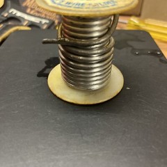 4 Ounces of Vintage J.W. Harris 1/8 Inch Wire Solder