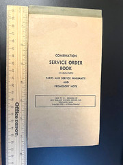 Vintage New England Business Services Duplicate Cash Receipt Book Carbon Paper