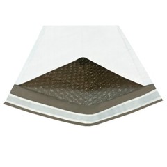 UOFFICE 200 Poly Bubble Mailer Bags 9.5×14.5″ #4 White Self-Sealing