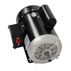 Farm Duty Single Phase Motor 1 HP 1750RPM 115V/230V 56 Frame 13.6/6.8A CW/CCW