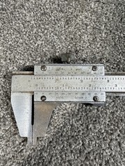 The L.S. STARRETT Co. No. 123 Inside & Outside Vernier Caliper 14”