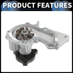 Water Pump, Front 19.5×10.8cm Engine Water Pump with Gasket Kit No.DS7G8501AA…