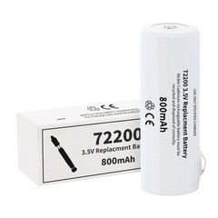HamnaKhu Replacement Battery for Welch Allyn 72200-800mAh 3.5V 72200