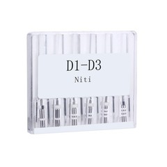 Dental Endo Retreatment Root Canal Engine NiTi Rotary Files D1-D3