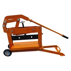 Paving Tool Walkway Bricks Splitter Cutter w/Wheels 0-15.7in Cutting Width
