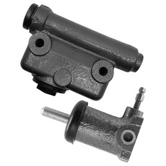 Caltric Brake Master & Slave Cylinder For Case Case-IH 580B 580C 580D Backhoe