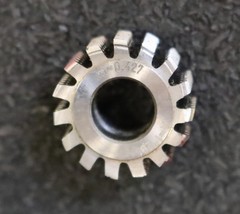 GLOOR cycloid hobbing cutter No.635 508-10 for cycloid profile m= 0.427 Ø18x8xØ8mm