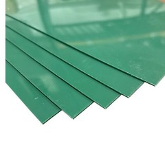 0.060″ x 12″ x 18″, HDPE Plastic Sheet, Green (Pack of 5)